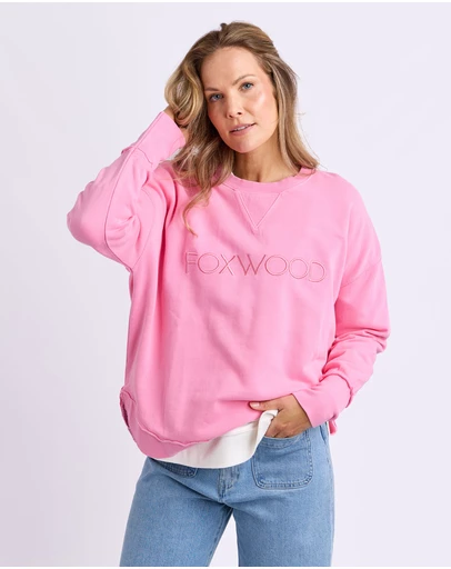 Foxwood - Simplified Crew Bright Pink