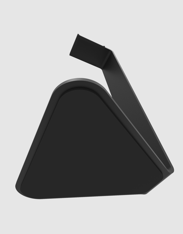 iWorld - Kanto H1 Universal Desktop Headphone Stand, Black