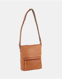 Milleni - Milleni Ladies Genuine Leather Crossbody Bag