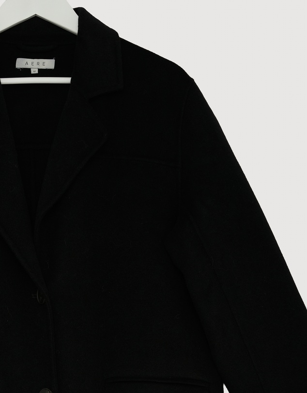 Revibe - Repaired AERE Orla Double Faced Wool Coat - AU 12