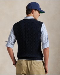 Polo Ralph Lauren - Cable-Knit Cotton Sweater Vest