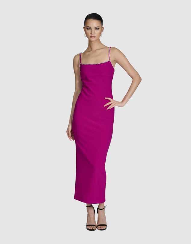 Romance by Honey and Beau - Gisella Diamonte Detail Dress