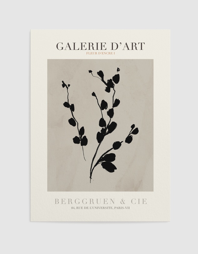 Olive et Oriel - Fleur D'Encre I