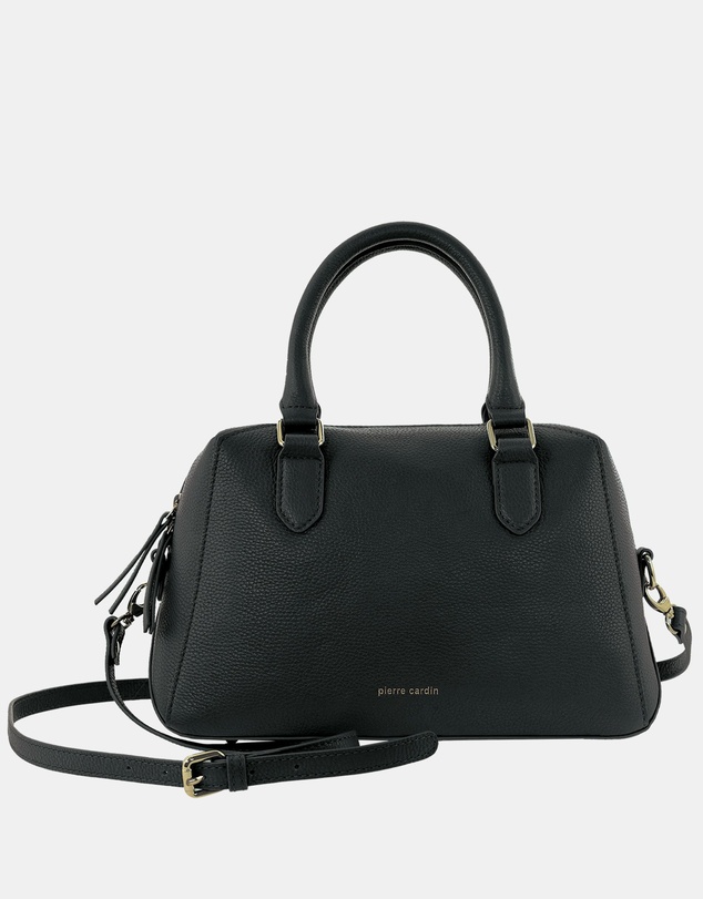 Pierre Cardin - Pierre Cardin Laides Leather Tote Crossbody Bag