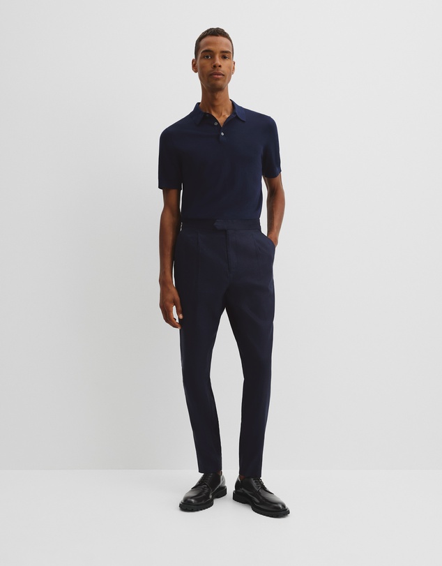 Country Road - Australian Cotton Blend Silk Button Polo