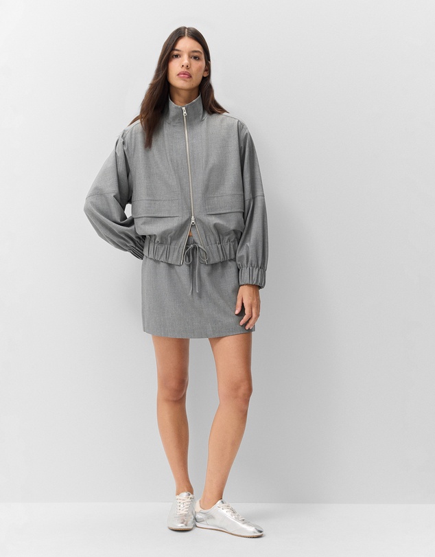 UNISON - Tailored Zip Front Jacket