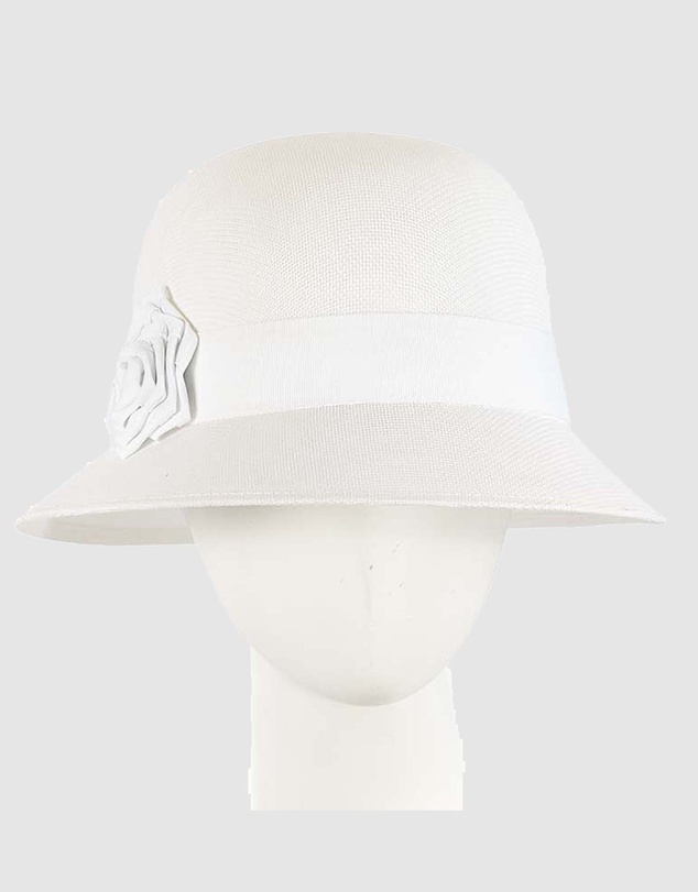 Max Alexander - Cloche White Rose Bucket Hat