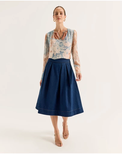 Review - Giverny Denim Skirt