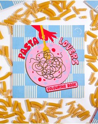 Journey Of Something - Pasta Lovers - Colouring Book