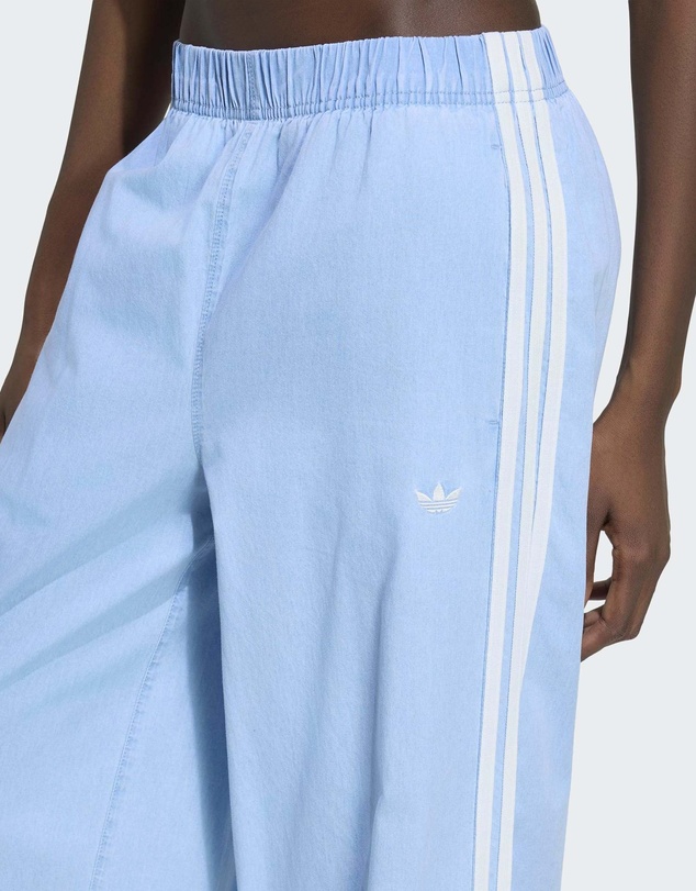 adidas Originals - ADIDAS ORIGINALS SUMMER GLOW DENIM WIDE LEG PANTS Womens