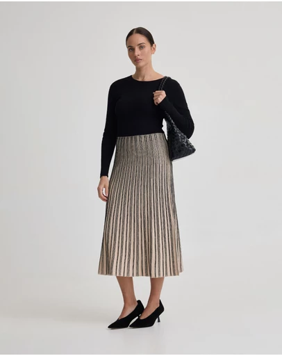 Oxford - Paige Stretch Knitted Dress