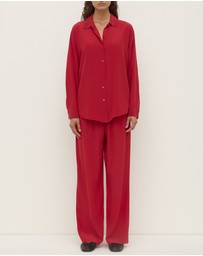 Assembly Label - Betty Silk Long Sleeve Shirt