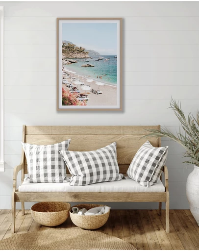 Amichi Co - Seaview Refuge Amalfi Fine Art Photography Print
