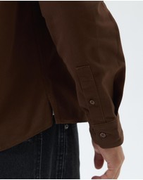 AERE - Brushed Cotton Overshirt