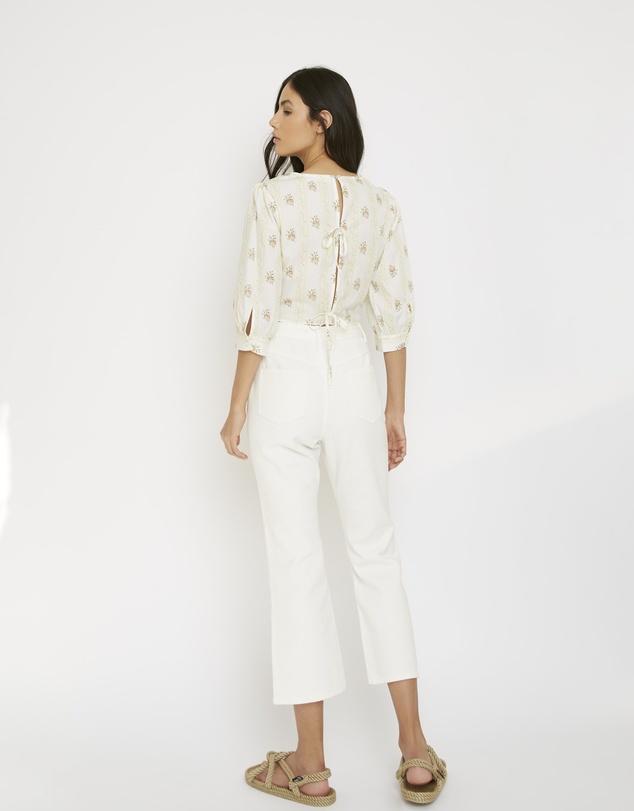Glamorous - Tie back Crop Top