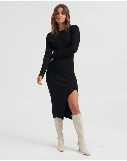 ONLY - Meddi Ribbed Midi Dress
