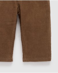 Purebaby - Corduroy Lined Pants -Kids-Babies