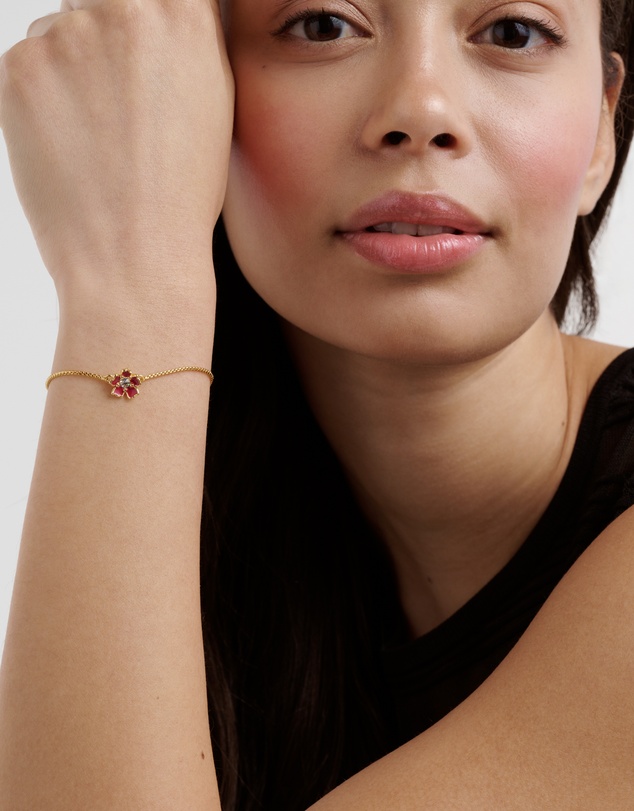 Ted Baker - PETIAL: Painted Flower Adjustable Bracelet