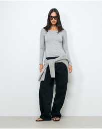 AERE - Elsa Double Layered T-Shirt