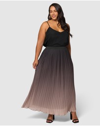 Pink Dusk by Curve Project - Heartthrob Maxi Skirt