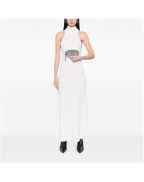 Pre-Loved by Azura Reborn - Pre-Loved Pearlescent Lambskin Midnight Swim Wristlet Clutch