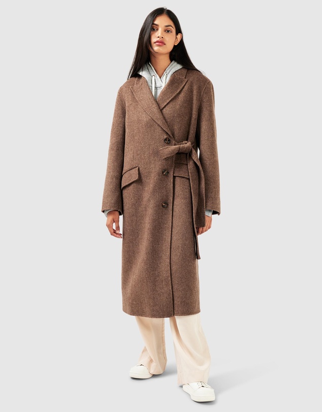 Belle & Bloom - Right There Side Tie Coat - Iconic Exclusive