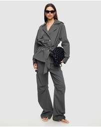 Lioness - Cropped Trencherous Coat