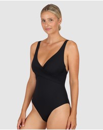 Baku Swimwear - Chloro D-E Cup Wrap One Piece Swimsuit