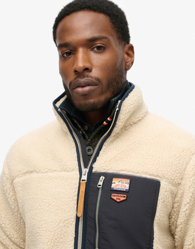 Superdry - Vintage Retro Full Zip Fleece