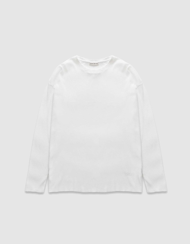 Duke + Dexter - Duke Cherub Vintage White Waffle Top