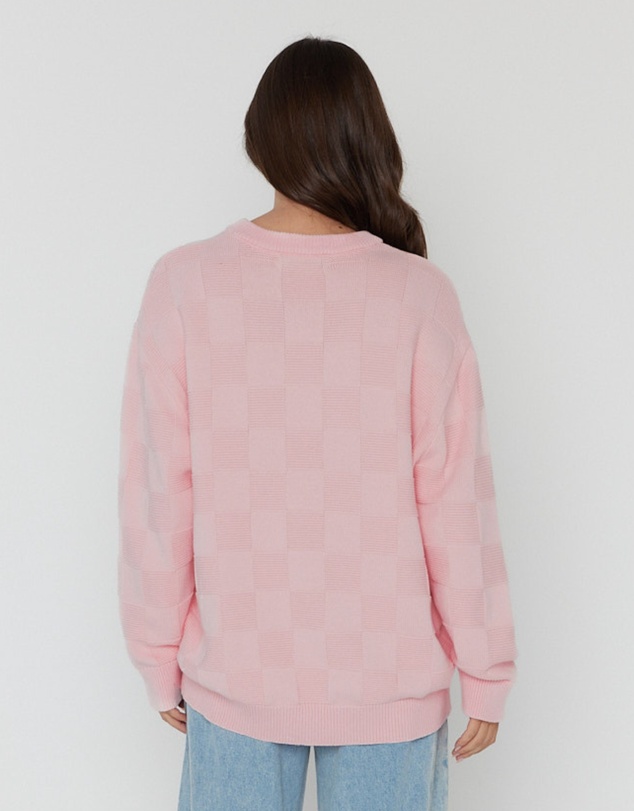 ALEXANDRA - Catier Knit Jumper Light Pink