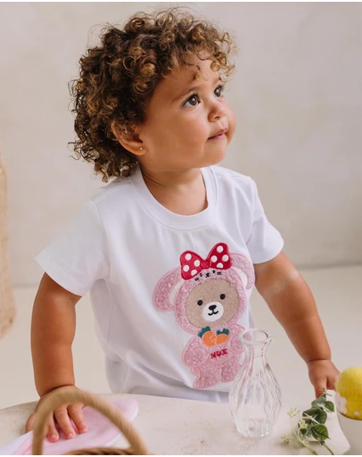 Huxbaby - Bunny Huxette Short Sleeve Tee - Babies-Kids