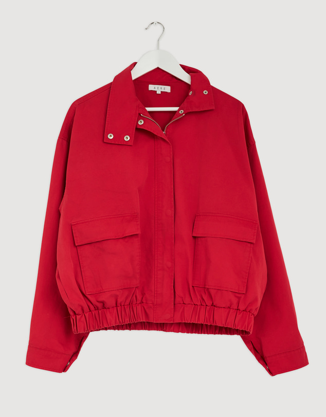 Revibe - Repaired AERE Ines Funnel Neck Bomber - AU 12