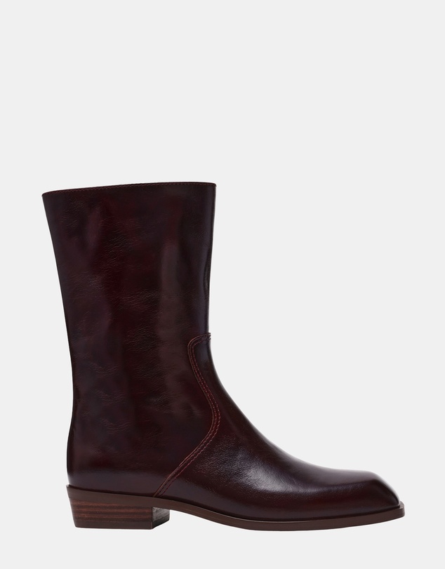 Steve Madden - Bretton Brown Leather Boots