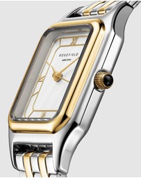 Rosefield - Ivy White Gold Silver Duotone Bracelet Watch