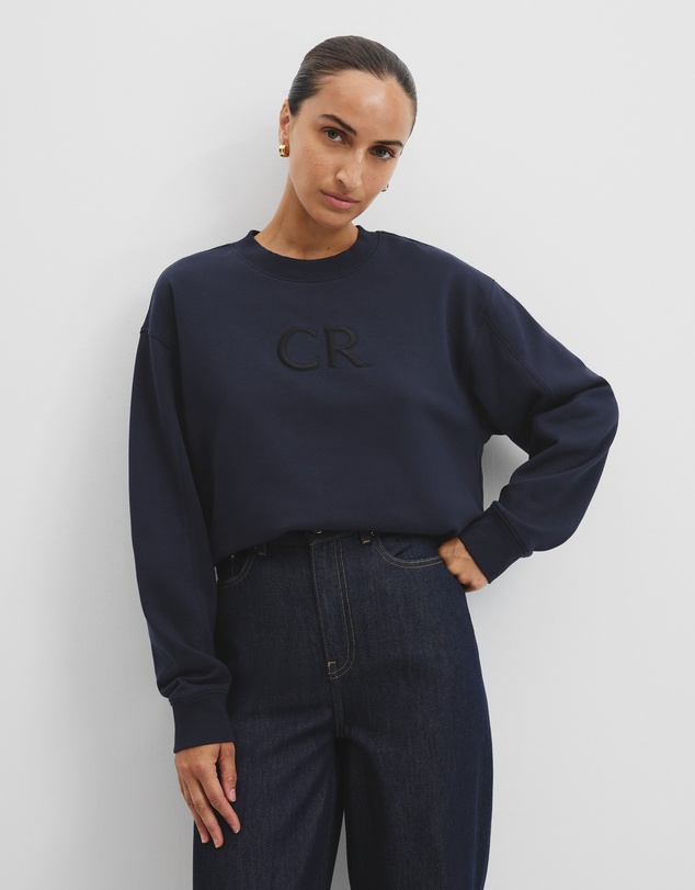 Country Road - Australian Cotton Cr Logo Sweat