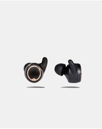Friendie - AIR Active 2.0 Black and Rose Gold Sport Earbud (True Wireless In Ear Headphones)