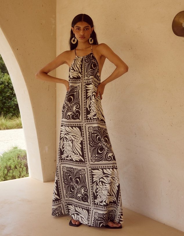 Seven Wonders - Chantelle Halter Maxi Dress