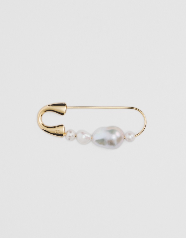 Country Road - Lila Freshwater Pearl Brooch