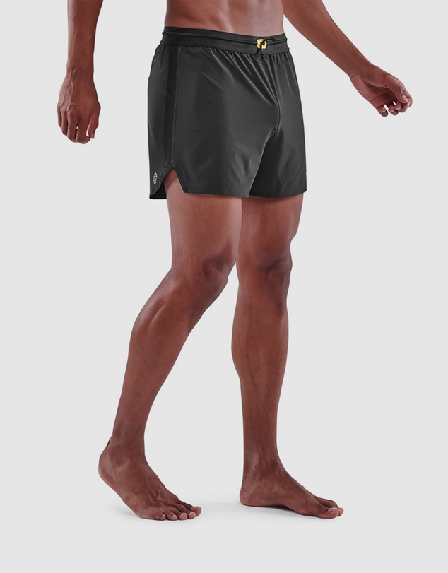SKINS - SKINS Men's 3-Series Activewear Run Shorts Black