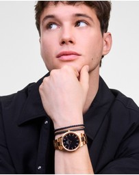 Daniel Wellington - Daniel Braided Leather Bracelet Sheffield 3.0mm G