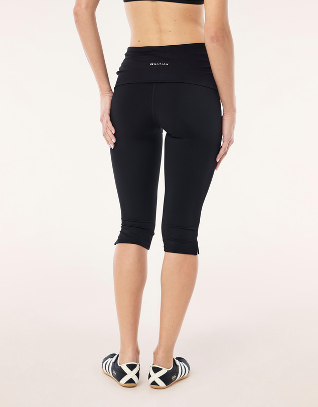 P.E Nation - Fold Over 3/4 Length Leggings