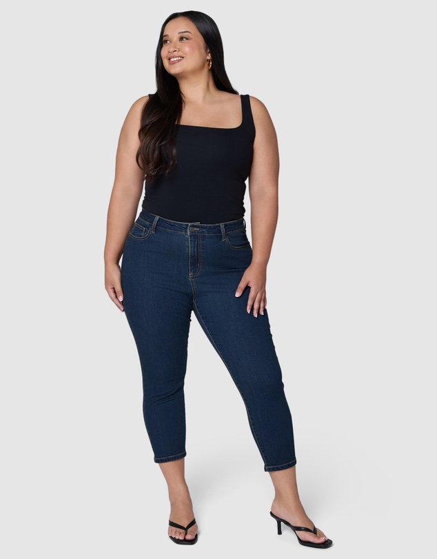 Indigo Tonic - Liv Crop Skinny Jean