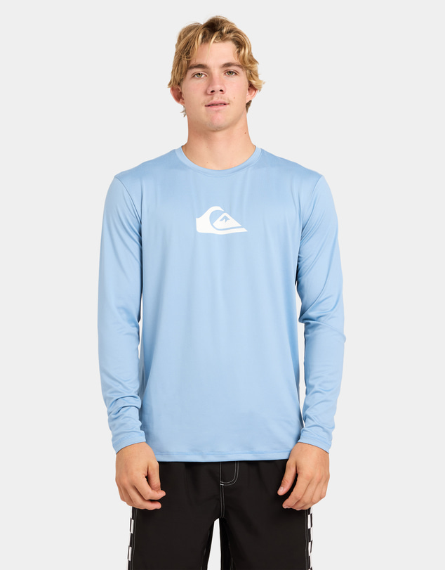 Quiksilver - Mens Solid Streak UPF 50 Long Sleeve Surf Shirt