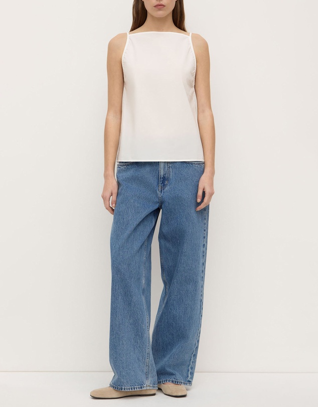 Assembly Label - Annie Poplin Tank