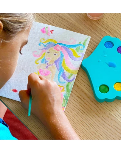 Icando - Mystical Mermaids Watercolour Art Set