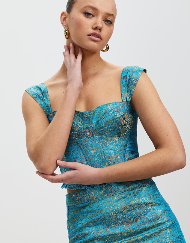 LENNI the label - Cerulean Bustier