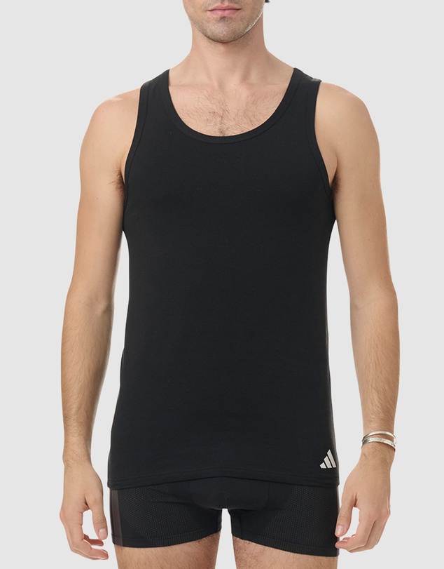 adidas Sportswear - 2 Pack Active Flex Cotton Tank Top