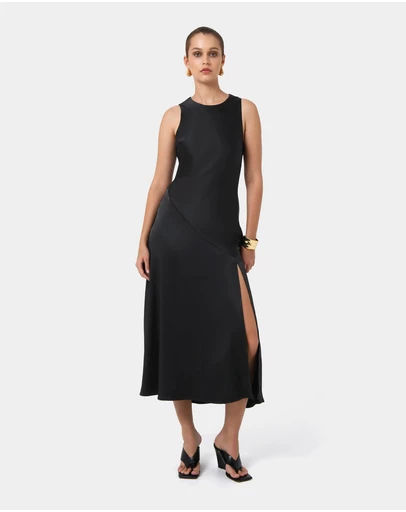 Forcast - Louisa Satin Bias Dress