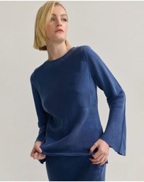 Oxford - Madeline Cupro Top